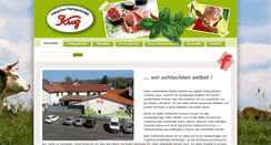 Desktop Screenshot of fleischerei-krug.de